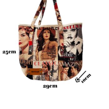 différents sacs en toile 100% coton